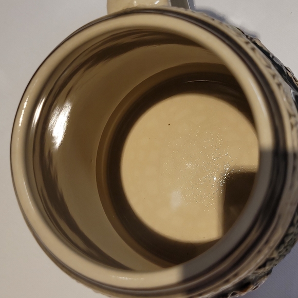 Vintage German pewter lidceramicbeerstine - Picture 5 of 8